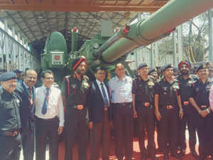 The artillery guns were handed over to the army at a formal function organised in GCF, Jabalpur.