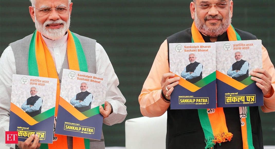 BJP manifesto highlights The 75 promises for India,