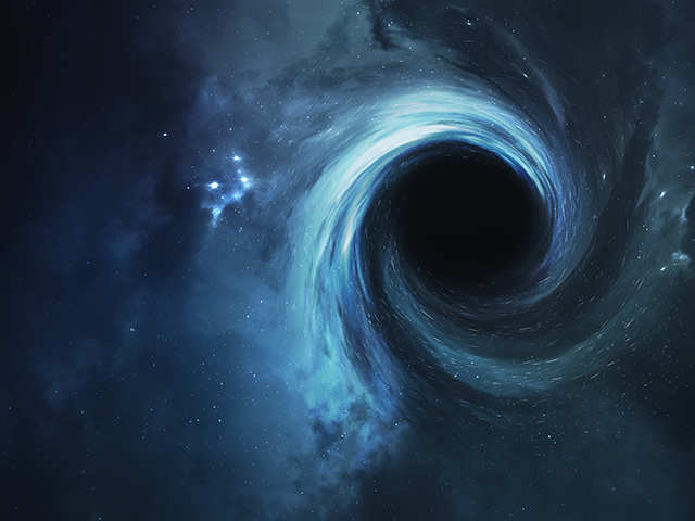 Centre of black hole