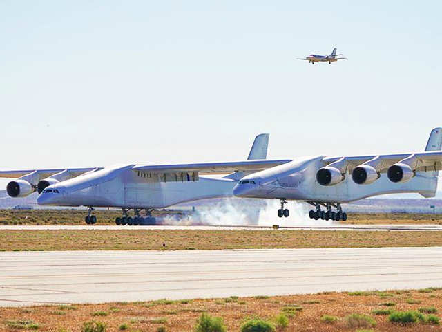 First rocket launch - World's largest plane takes flight, can air-launch  rockets into space | The Economic Times