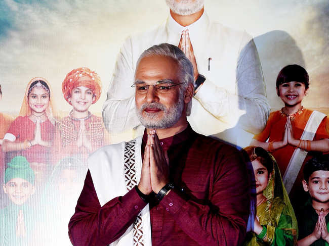 Vivek Oberoi as Narendra Modi in his biopic