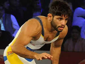Amit settles for silver, Aware for bronze in Asian Wrestling C'ships