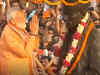 Modi in Varanasi: PM starts his roadshow with garlanding Malviya's statue