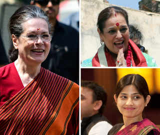 Politically Famous Better Halves: Sonia Gandhi, Poonam Sinha