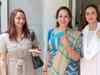   Hema Malini With Family 