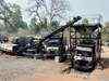 Naxals set ablaze 36 vehicles in Gadchiroli