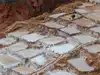 What makes these salt ponds striking