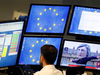 European shares under pressure from chipmakers, Ryanair, trade worries