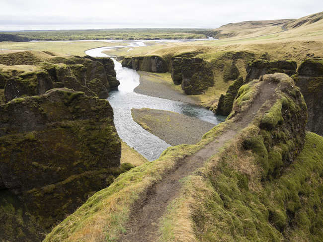 Iceland's Fjadrargljufur canyon