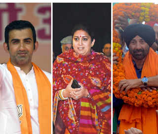 Smriti takes Gandhi bastion; Sunny wins by margin of 82K; Gambhir scores in political debut by over 3.9L votes
