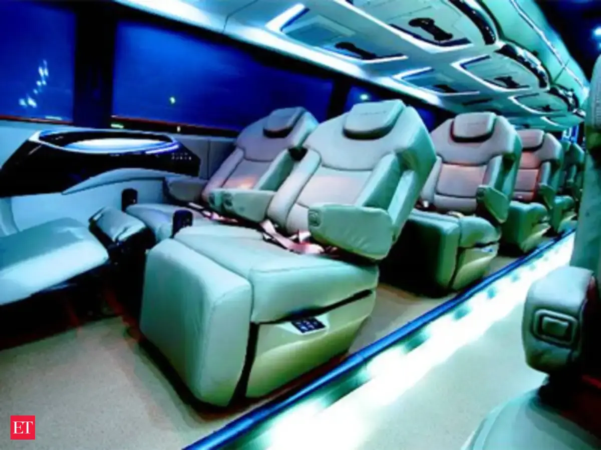 Check out Luxuria, the luxury bus - | The Economic Times