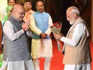 Modi's ministers congratulate him for BJP's landslide victory