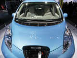 Nissan Leaf 100 electric car