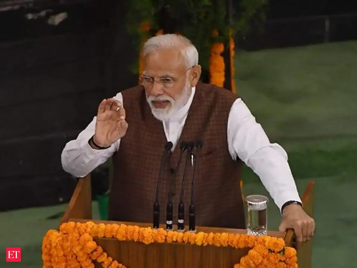 Narendra Modi's speech at Central Hall of Parliament: Key highlights ...