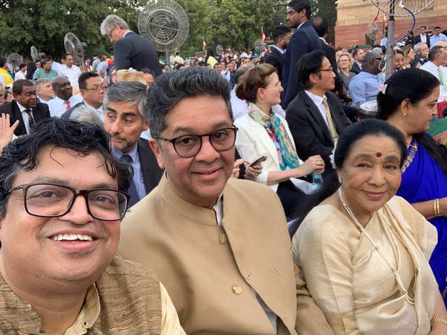 Asha Bhosle In Attendance