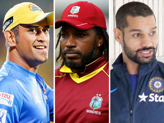 How ​the special ride of MS Dhoni (L), Chris Gayle (C) & Shikhar Dhawan makes them special.