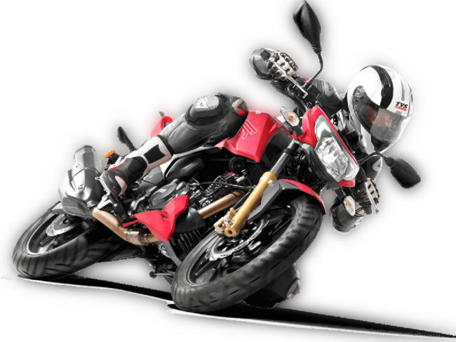 Cricketer Mahendra Singh Dhoni became the first owner of the TVS Apache RR 310