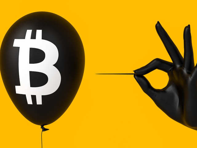 Is the bitcoin bubble about to burst?