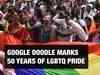 Celebrating Pride: Google Doodle Marks 50 Years of Liberation for LGBTQ Community