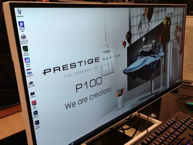 Best Desktop- MSI Prestige P100