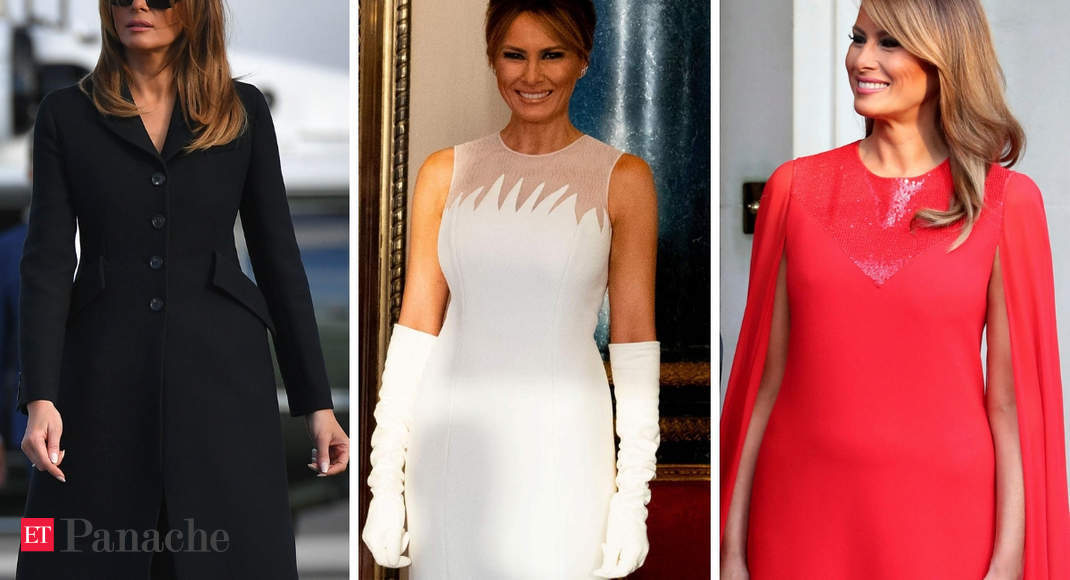 From Gucci To Givenchy: A Peek Into Melania Trump's High-On-Fashion UK ...