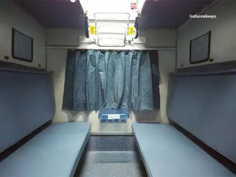 Trains with massage service