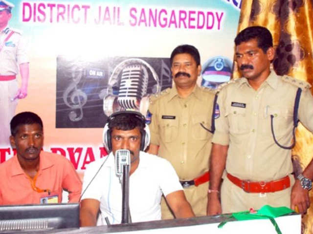 Image result for unique initiative radio station built in jail and prisoner become radio jockey
