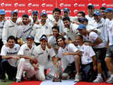 Team India defeats  New Zealand