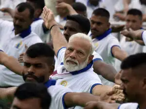 Yoga Day: PM leads celebrations in Ranchi, thousands in India and world roll out their mats