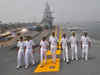 Navy personnel don role of eco warriors to clean channel