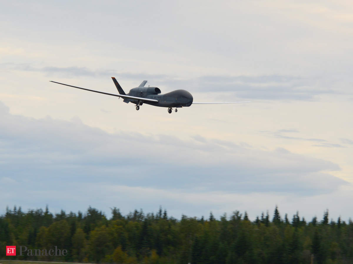 Unmanned Aerial Vehicle Rq 4a Global Hawk The 2 Mn Drone That Waged A War Almost The Economic Times