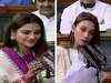 TMC MPs Nusrat Jahan, Mimi Chakraborty take oath as Lok Sabha members