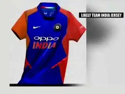 new indian jersey orange