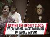 Rewind The Budget Clock: From Nirmala Sitharaman To James Wilson 1 80:Image