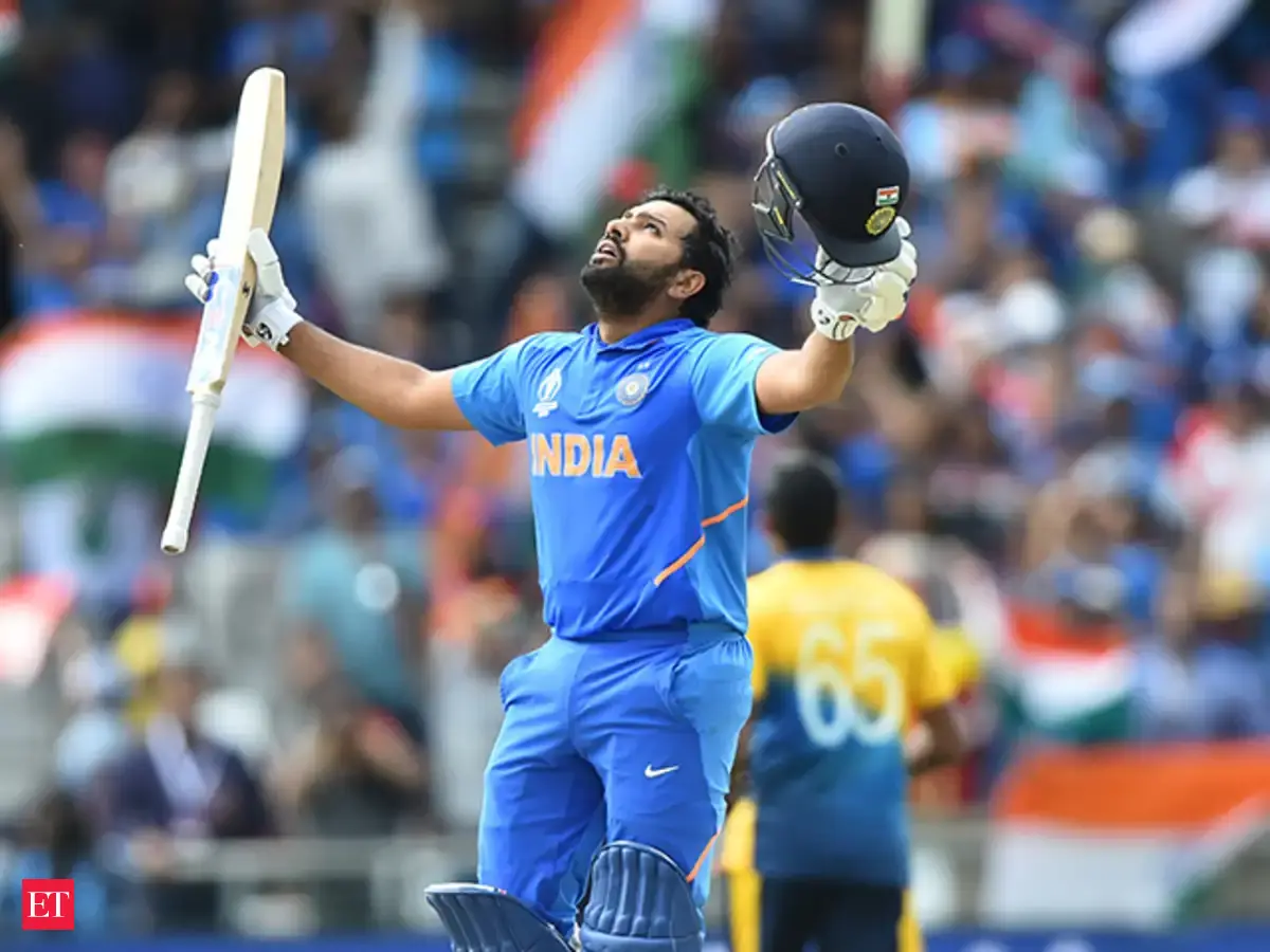 Rohit Sharma becomes first batsman to score 5 centuries in a World Cup ...