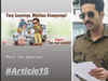 Ayushmaan Khurrana-starrer 'Article 15' receives a buttery treat from Amul