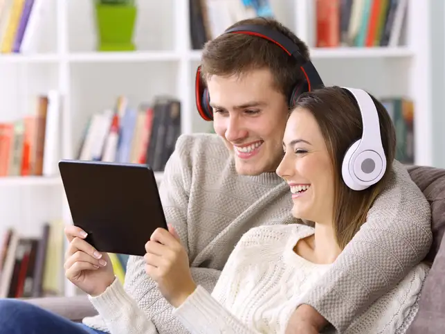 watching videos on youtube