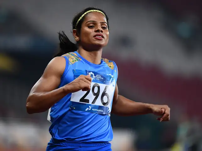 Dutee Chand Dutee Chand Sprints Her Way To Glory Bags Gold