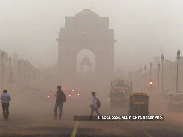 ​10. New Delhi dust storm