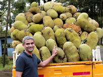 
James and the jackfruit: how a Microsoft executive stumbled into a nutty startup idea
