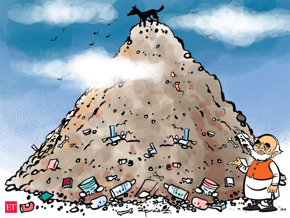 PMO steps in to address Ghazipur landfill issue - The Economic Times