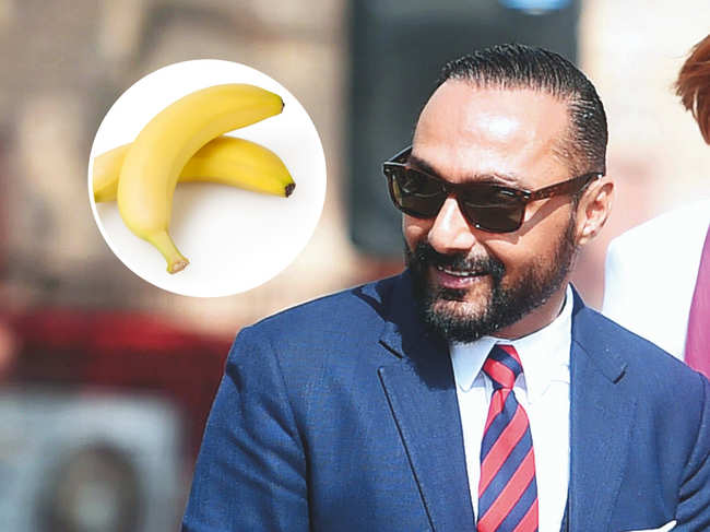?In the video, Rahul Bose said that the 2 bananas were 'too good' for him.