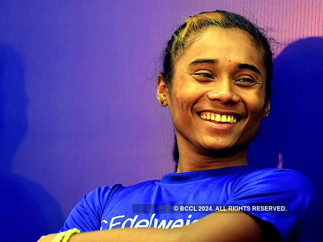 Hima Das said that she had help from her friends to cook the meal.