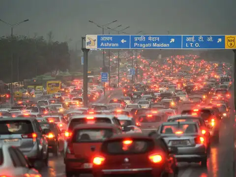 Advisory by Delhi Traffic Police