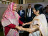Sushma Swaraj: Foreign diplomats pay tributes