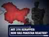 Art 370 abrogation: Pakistan sanctions mere rhetoric
