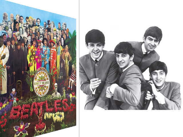 Sgt. Pepper's Lonely Hearts Club Band - Music to the eyes: A look at iconic  album covers | The Economic Times