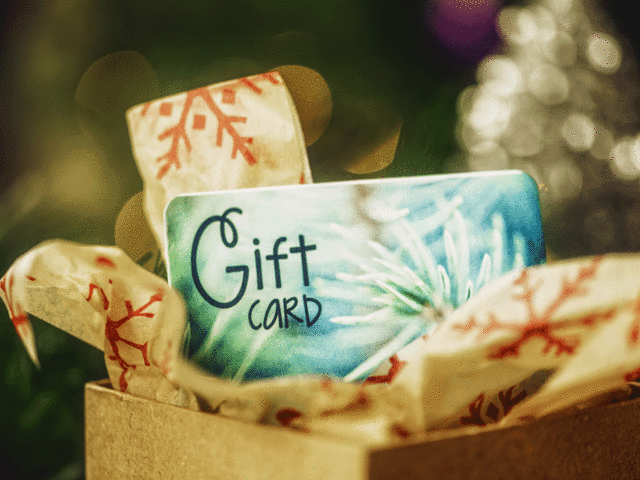 Banking on gift cards