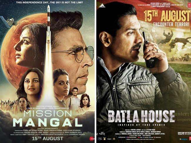 Independence Day proved to be a great day for 'Mission Mangal' and 'Batla House'.