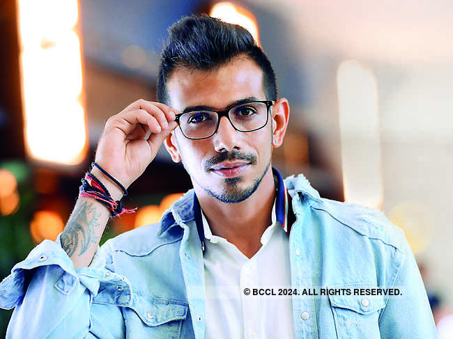​Yuzvendra Chahal wears his trademark glasses in all his interviews.​